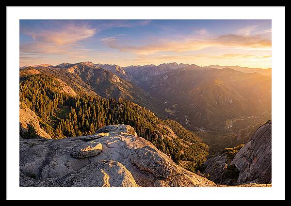 Sequoia National Park Sunset View