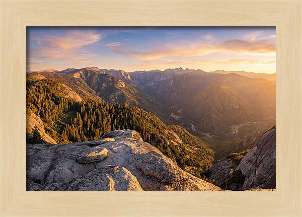 Sequoia National Park Sunset View