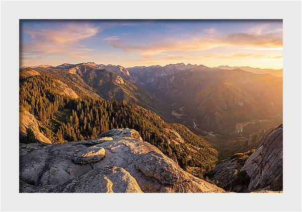 Sequoia National Park Sunset View