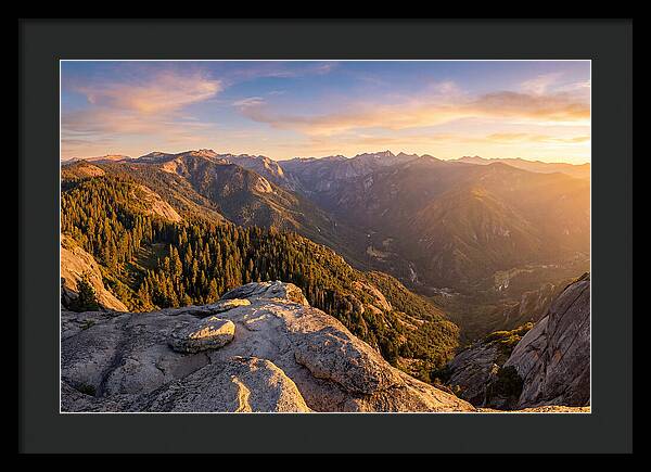 Sequoia National Park Sunset View