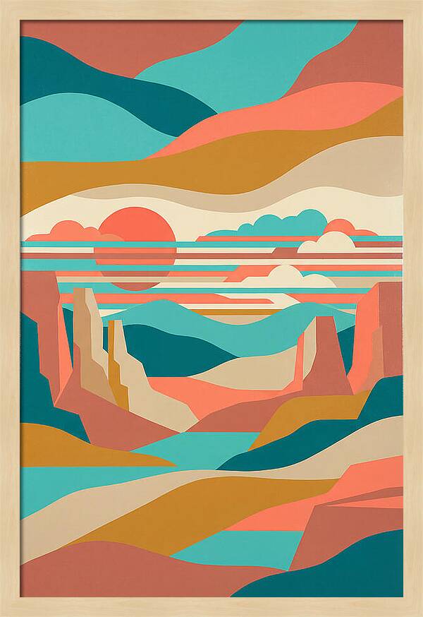 Serene Abstract Horizon
