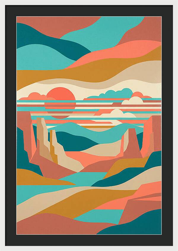 Serene Abstract Horizon