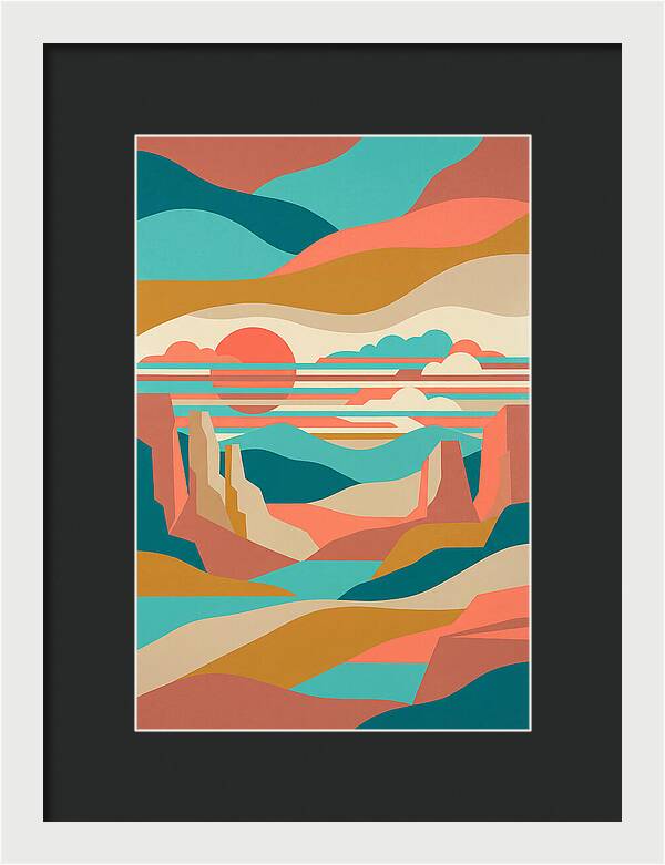 Serene Abstract Horizon