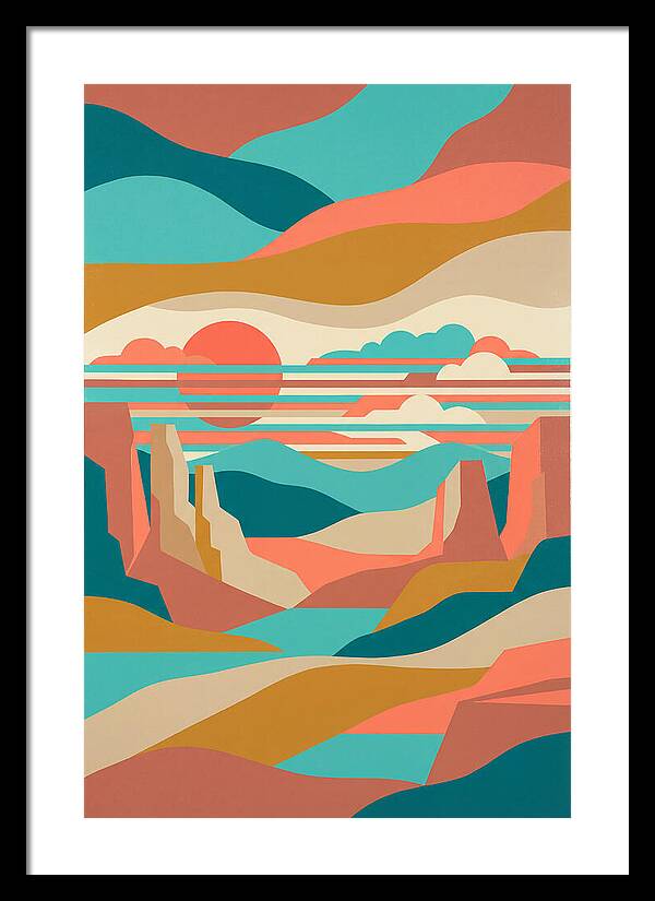 Serene Abstract Horizon