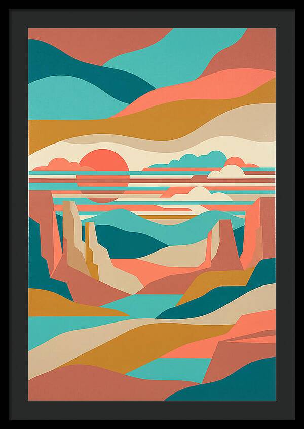 Serene Abstract Horizon