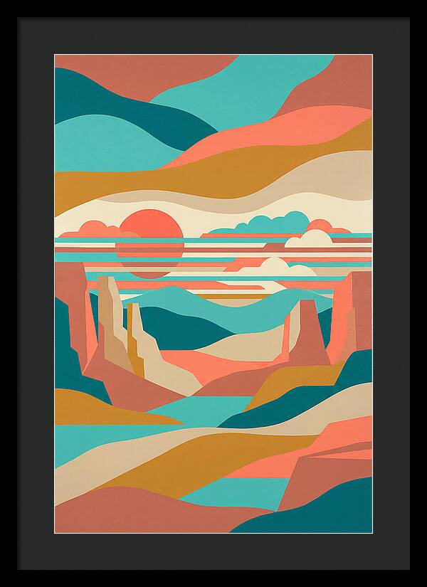 Serene Abstract Horizon