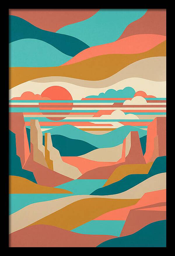 Serene Abstract Horizon