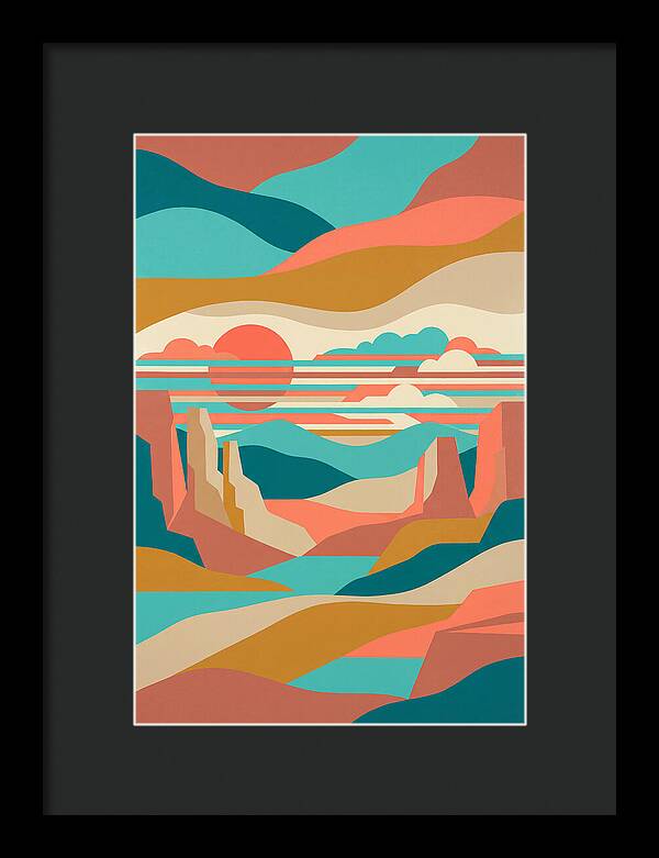 Serene Abstract Horizon