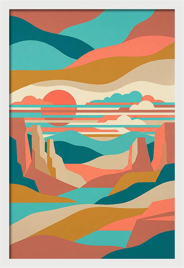 Serene Abstract Horizon