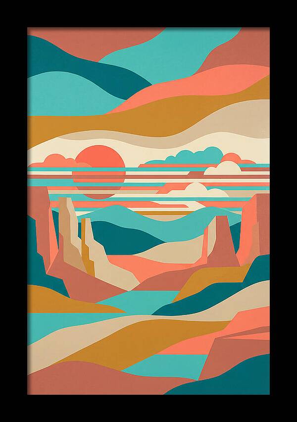 Serene Abstract Horizon