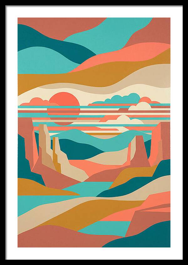 Serene Abstract Horizon