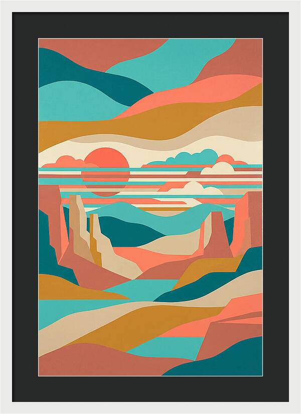 Serene Abstract Horizon