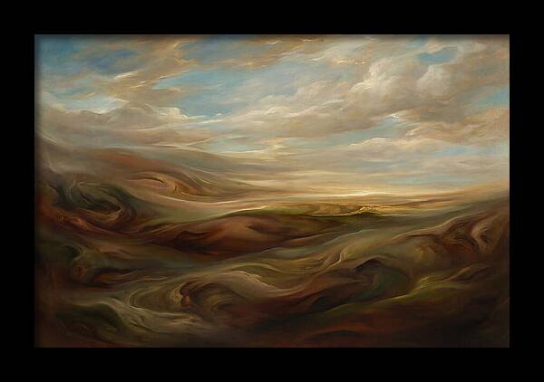 Serene Abstract Landscape