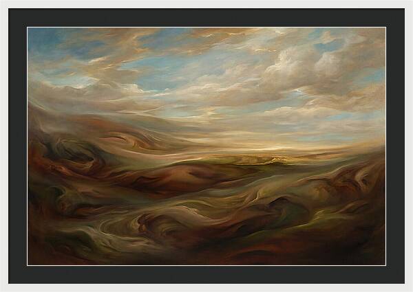 Serene Abstract Landscape