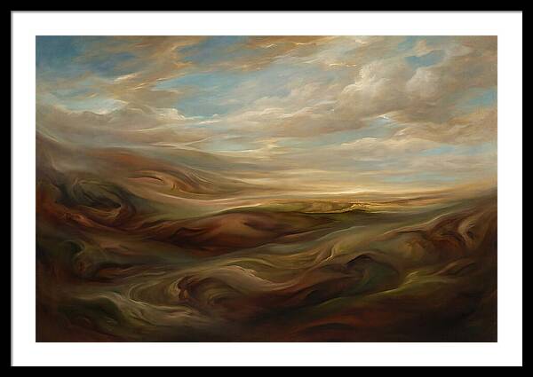Serene Abstract Landscape