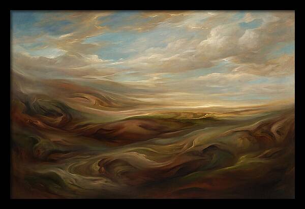 Serene Abstract Landscape