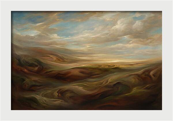 Serene Abstract Landscape