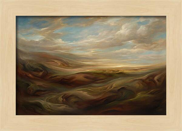 Serene Abstract Landscape