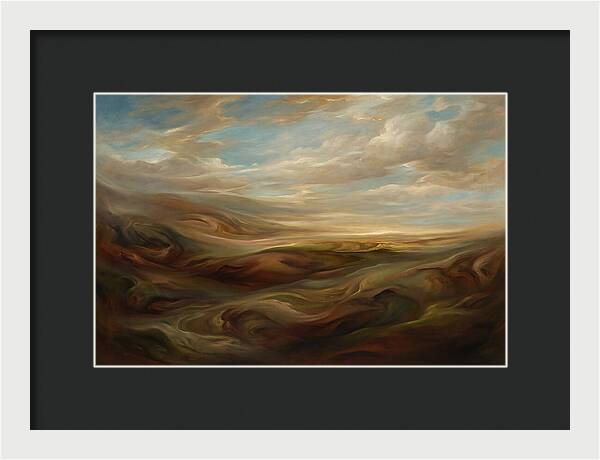 Serene Abstract Landscape
