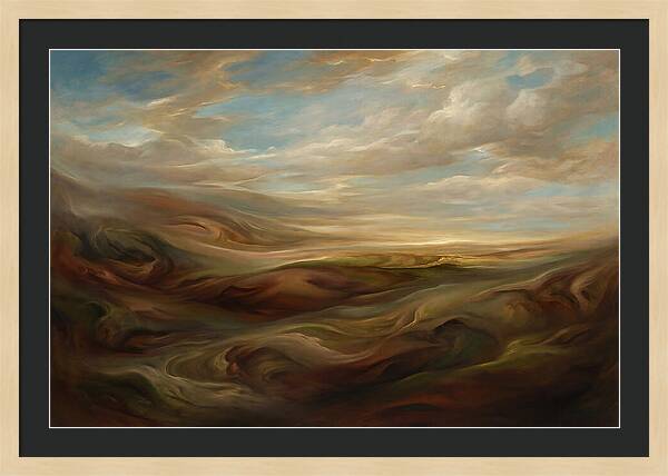 Serene Abstract Landscape