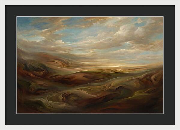 Serene Abstract Landscape