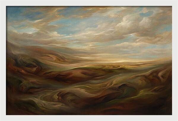 Serene Abstract Landscape