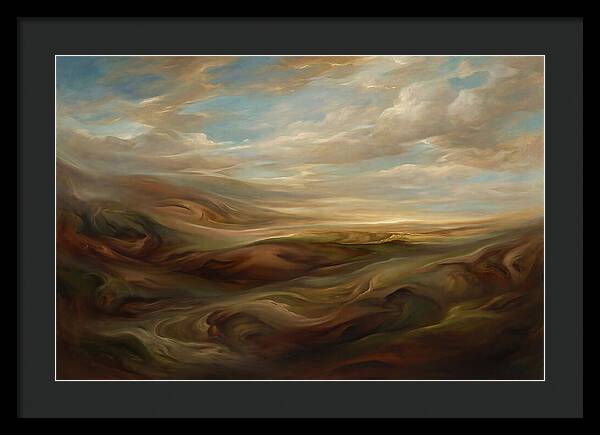 Serene Abstract Landscape