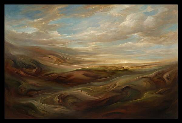 Serene Abstract Landscape