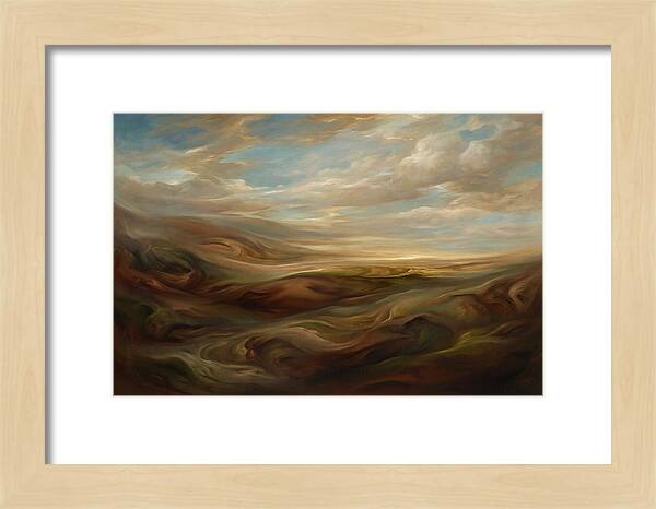 Serene Abstract Landscape