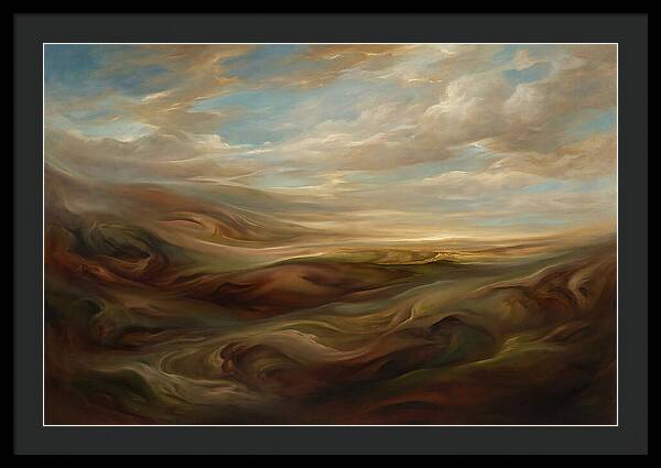 Serene Abstract Landscape