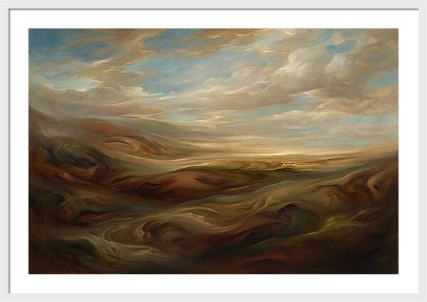 Serene Abstract Landscape