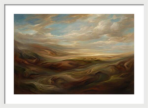 Serene Abstract Landscape