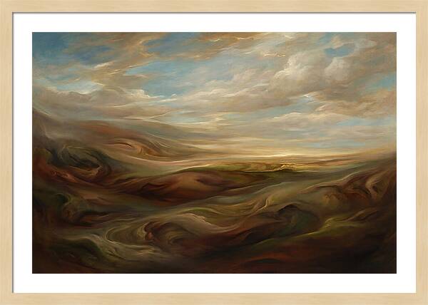 Serene Abstract Landscape
