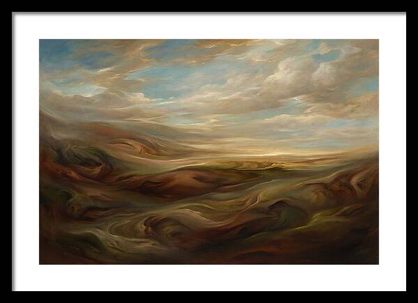 Serene Abstract Landscape