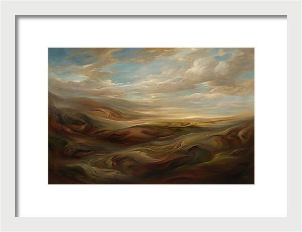 Serene Abstract Landscape