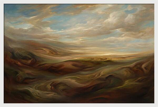 Serene Abstract Landscape