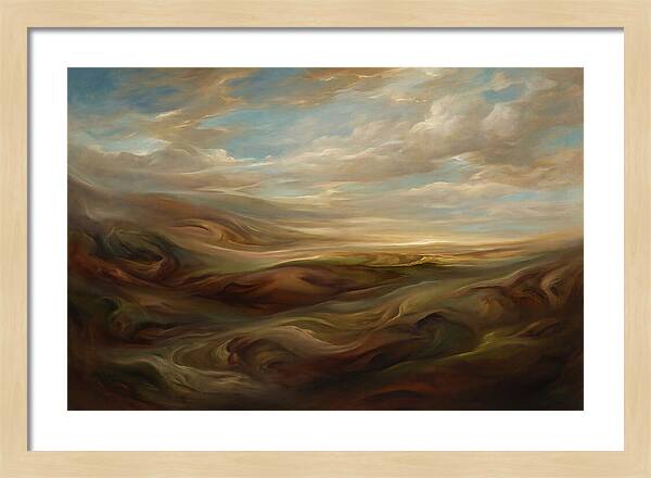 Serene Abstract Landscape