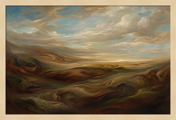 Serene Abstract Landscape
