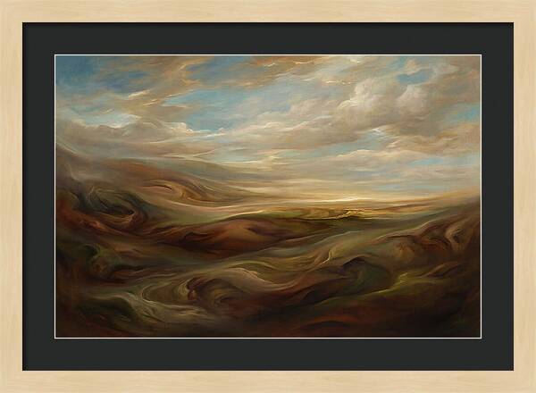 Serene Abstract Landscape