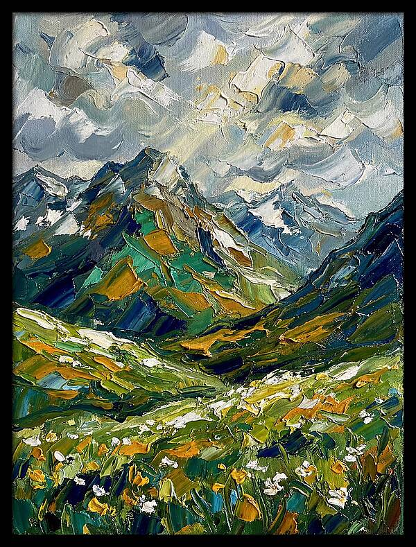 Serene Alpine Landscape