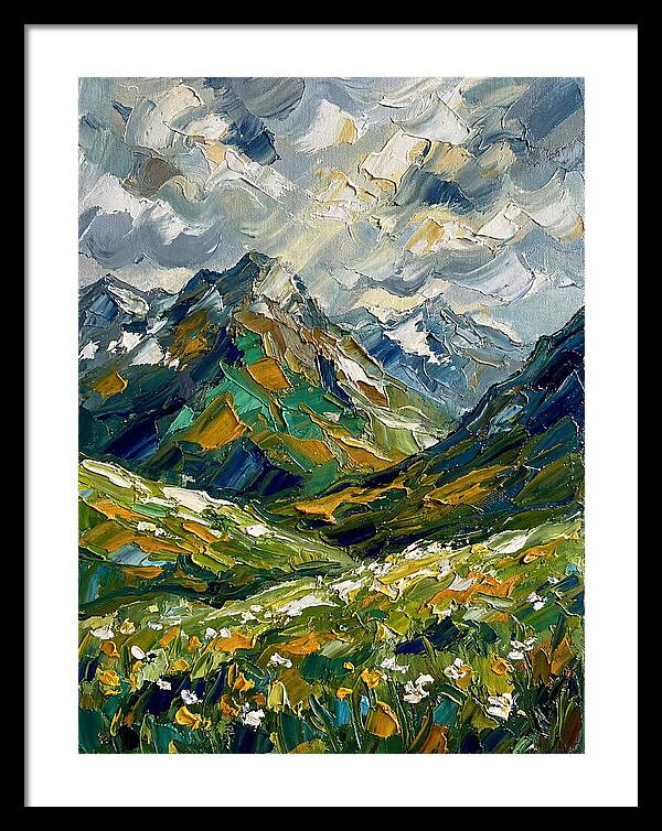 Serene Alpine Landscape