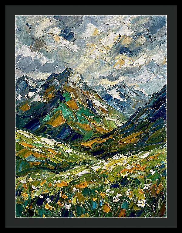Serene Alpine Landscape
