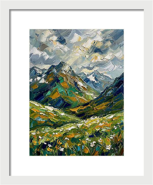 Serene Alpine Landscape