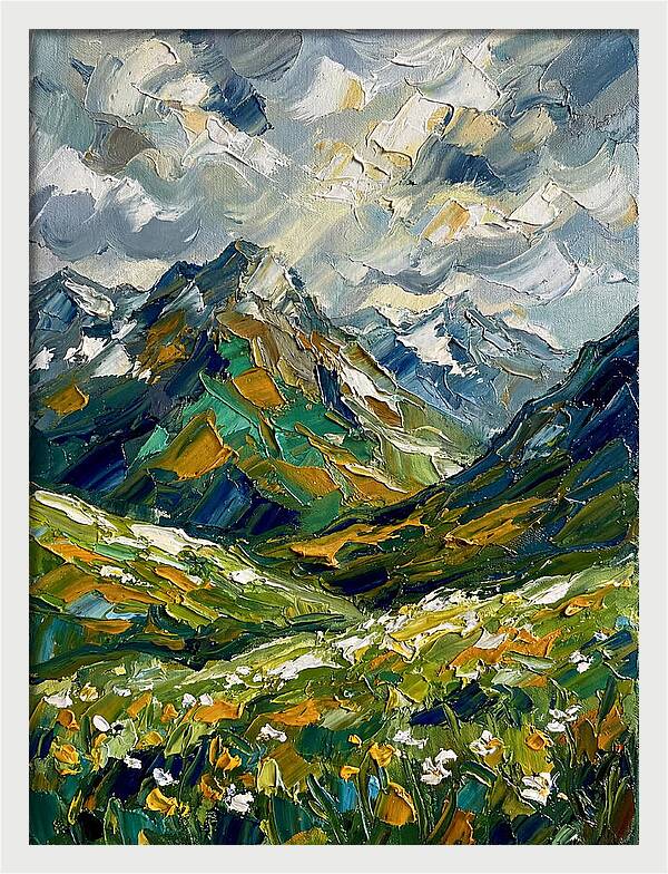 Serene Alpine Landscape