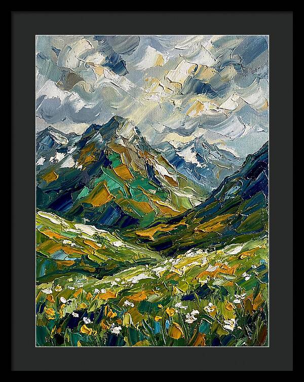 Serene Alpine Landscape