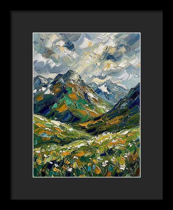 Serene Alpine Landscape
