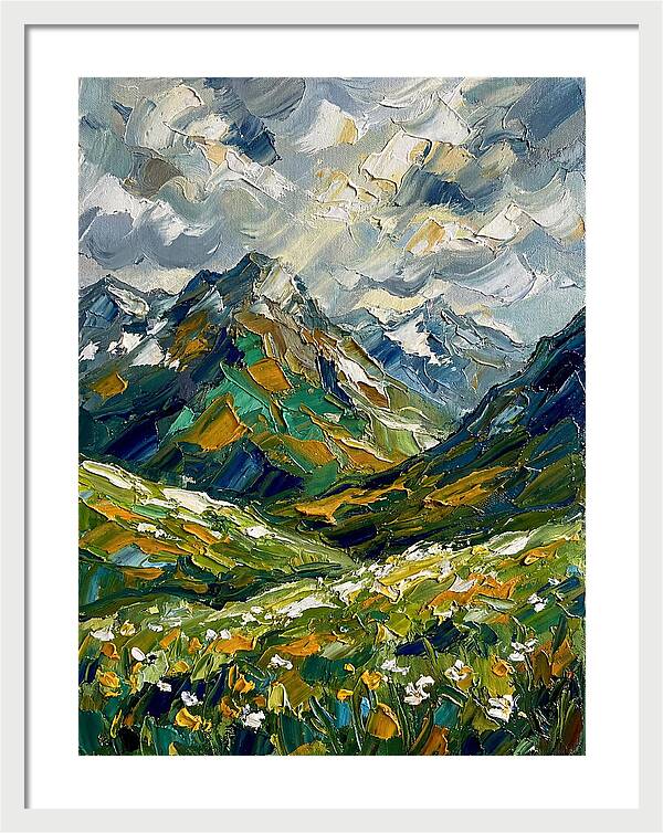 Serene Alpine Landscape