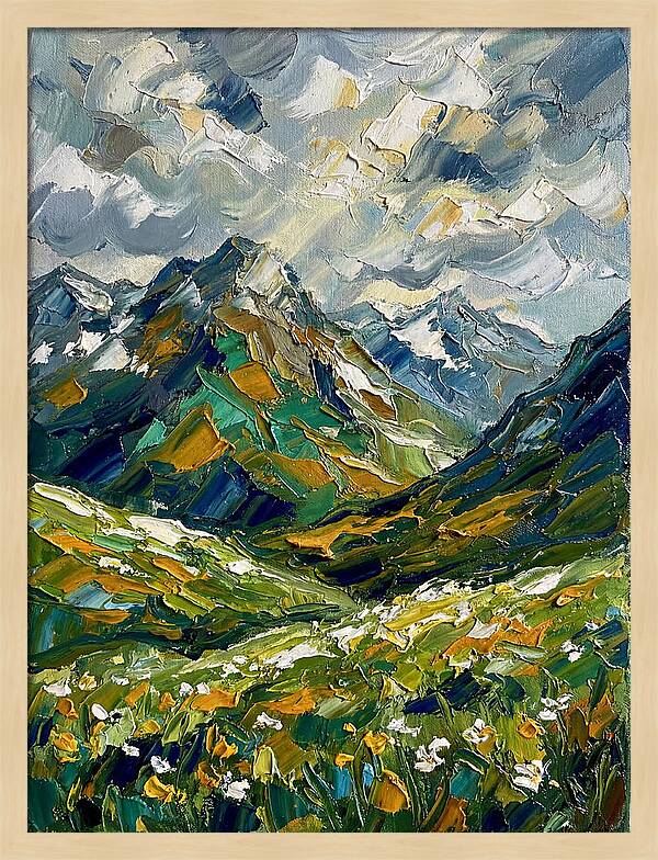Serene Alpine Landscape