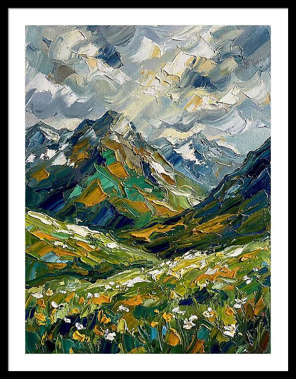 Serene Alpine Landscape