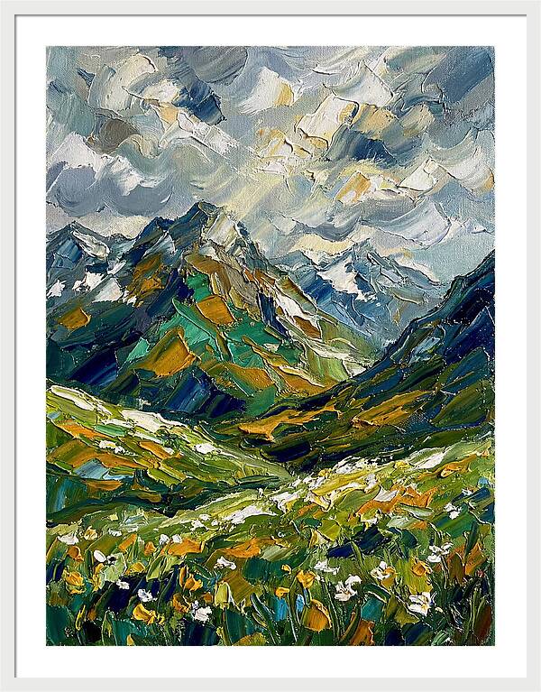 Serene Alpine Landscape